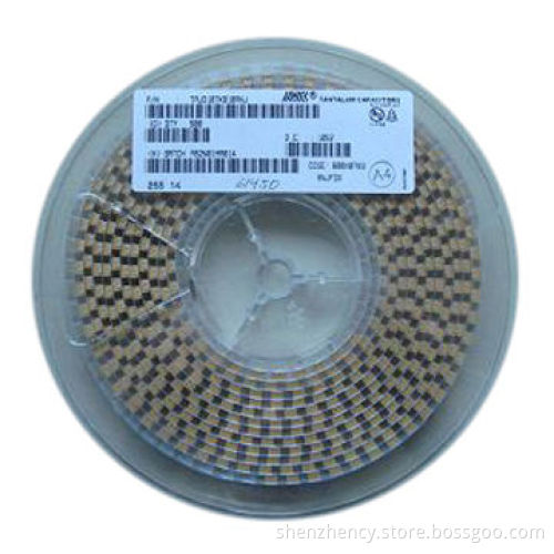Tantalum Capacitor, TAJD226K025RNJ, 22UF 25V 10% 2917, D Case